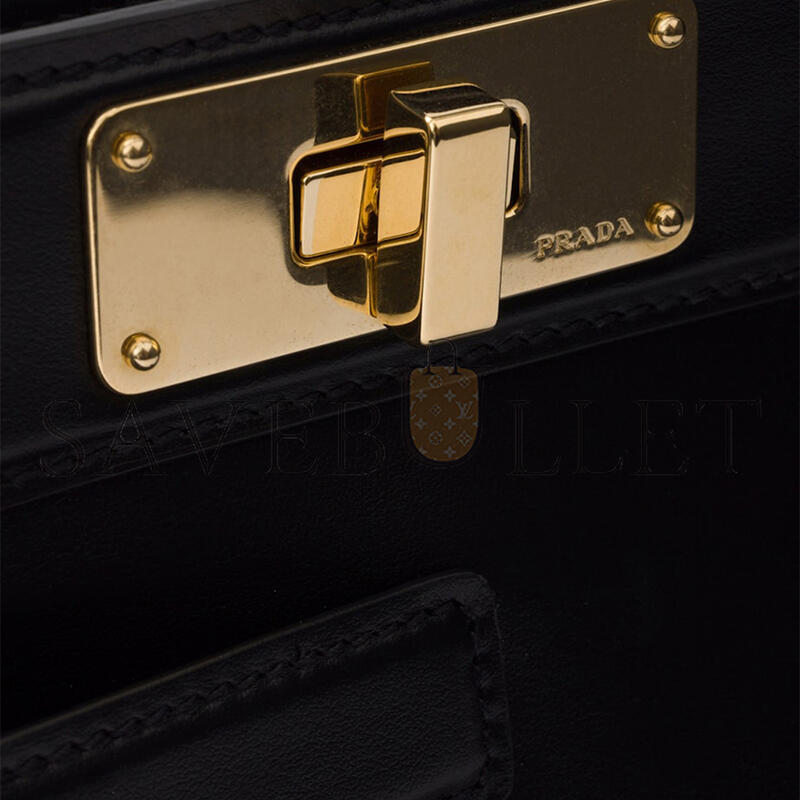 PRADA MEDIUM LEATHER TOP HANDLE BAG 1BG569 (38*21*8cm)